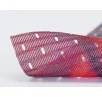 Närbild på materialet 115 g/m² Eco Polyester Mesh – PVC-fri & B1
Vindvänlig nätbanner i återvunnen polyester.