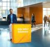 Eventbord till valkampanj med eget tryck