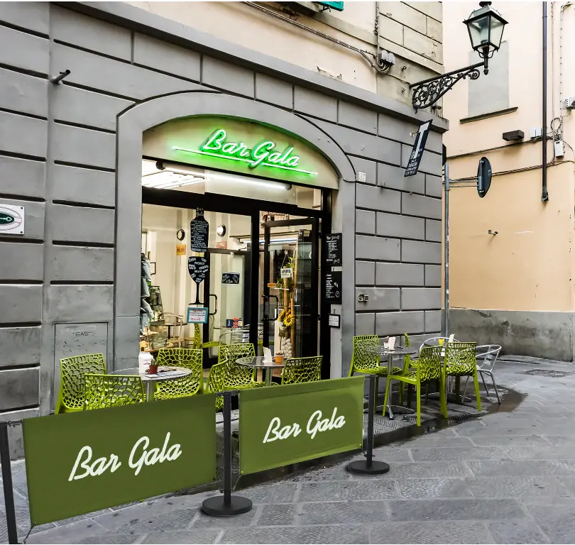 Café Barriere Eco Line med eget tryck