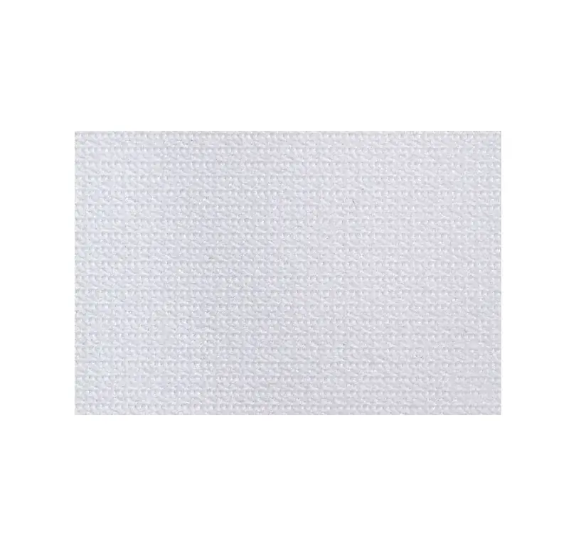 Närbild på Polyester Decor 205 g/m² – högkvalitativt, matt textiltyg med tydlig textur för banderoller och vepor.