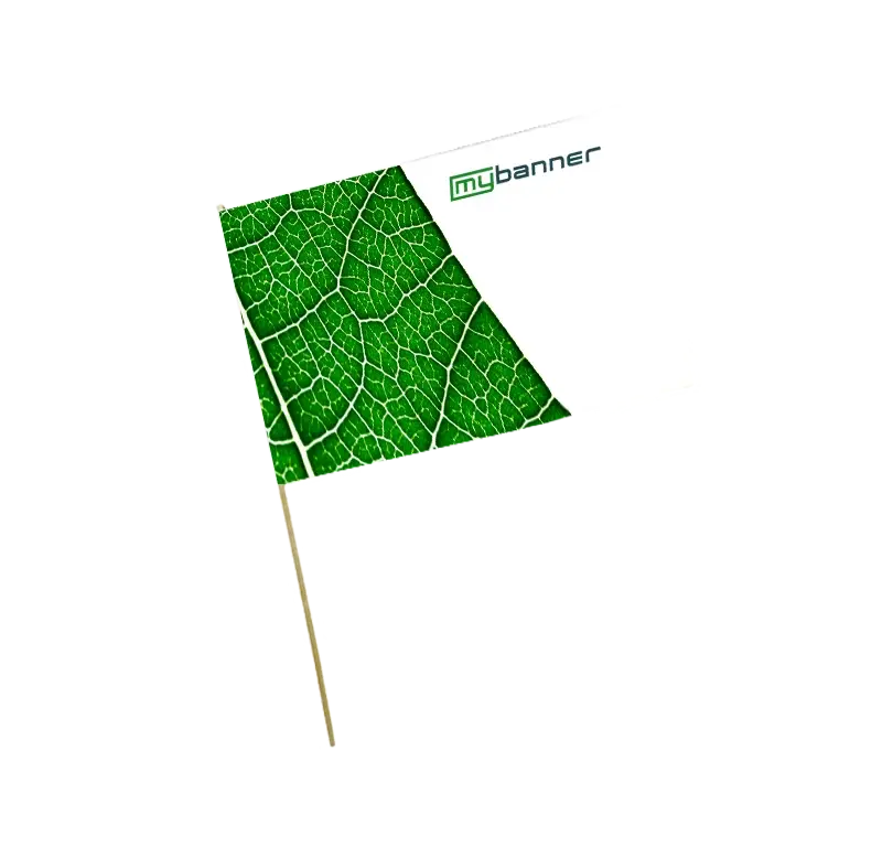 Supporterflagga med eget tryck