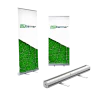 Rollup Premium från Mybanner med tryckt våd och kassett i stilren design. Perfekt för mässor, event och butiker. Enkel montering och smidig transportväska ingår.