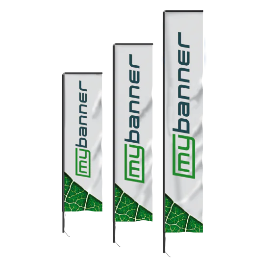 Beachflagga Rektangul&auml;r